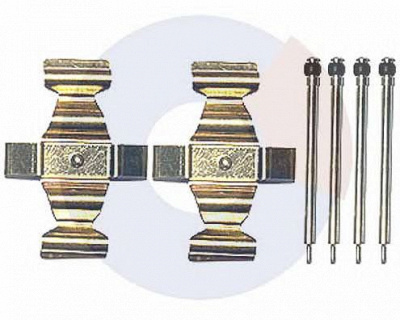 CARRAB BRAKE PARTS 2293 -  Комплектующие, колодки дискового тормоза